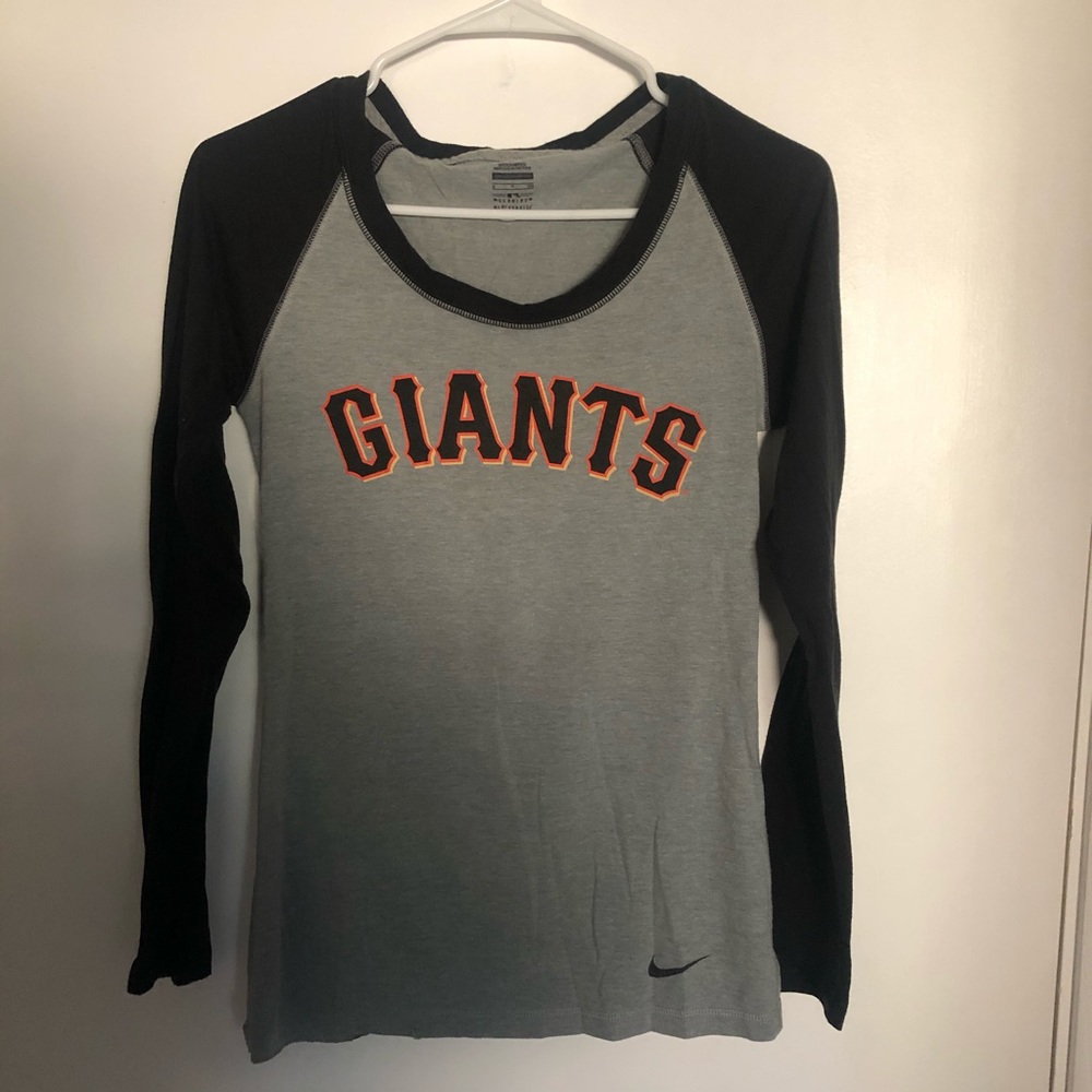 SF Giants Baseball Long sleeve Shirt Dri Fit